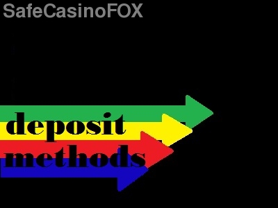 deposit methods in safe online casino